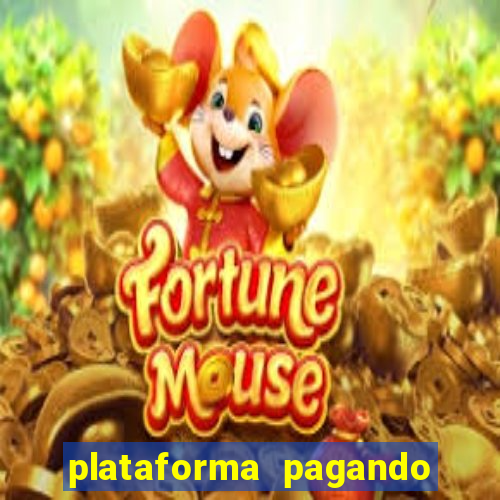 plataforma pagando 30 reais no cadastro